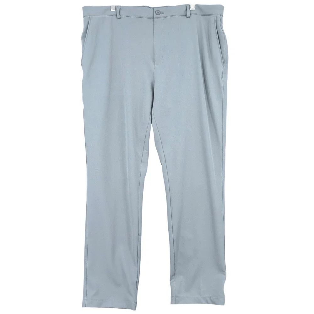 Greg Norman Golf Pants Mens 40x32 Polyester Spandex Gray